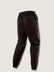 Custom ODM Men Streetwear Loose Fit Fleece Sweatpants Drawstring <b>Joggers</b> - Product Image 2