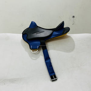 Ligero y cómodo Nuevo sillín inglés de cuero genuino de resistencia Tamaño 16 a 18 Hecho EN LA India - Product Image 5