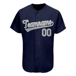 Camiseta de Béisbol y Sóftbol Personalizada de Alta Calidad para Hombre, Ropa Deportiva con Impresión por Sublimación, Uniforme de Equipo con Botones - Product Image 5