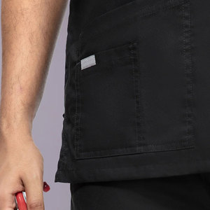 Tenue d'hôpital unisexe de qualité supérieure en tissu pur, prix abordable, vente en gros, design de combinaison médicale - Product Image 6