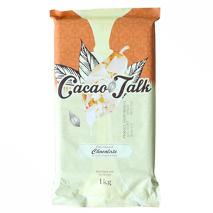 ราคาขายส่งสุดฮอตสำหรับช็อกโกแลตฮาลาลแบบผสม  รับผลิตแบรนด์ส่วนตัว ช็อกโกแลตขาวแบบก้อน โกโก้ 1 กก. สำหรับเบเกอรี่และบิสกิต - Product Image 1