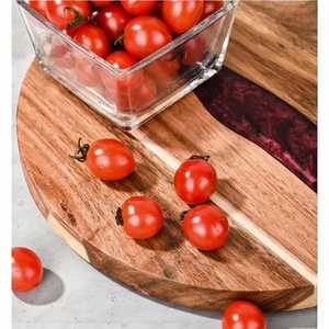 เขียงเรซิ่นอะคาเซีย CraftedGrain คุณภาพพรีเมียม ผลิตด้วยมือสำหรับเสิร์ฟชีส ขนมปัง และใช้ในบ้าน - Product Image 5
