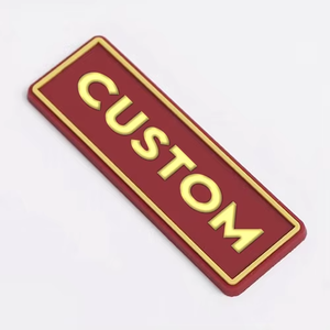 Parches de Silicona con Logotipo Personalizado en 3D, Insignias en Relieve de Silicona, Parches de PVC para Apliques en Prendas 2026 - Product Image 2