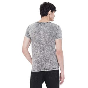 เสื้อยืดคอกลมผู้ชายแบบสปอร์ต รุ่น ZBA-0001 ผ้าคอตตอน/โพลีเอสเตอร์  ลายเรียบ  โลโก้ด้านหน้า  ขายส่ง SPORTLICH WEAR - Product Image 4