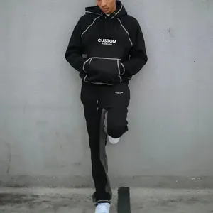 300 Gsm Winter Men's Unisex Hoodies <b>Sweatshirts</b> Pullover Fleece <b>Plain</b> Dyed Breathable Custom Logo Tracksuit Casual 100% Cotton - Product Image 1