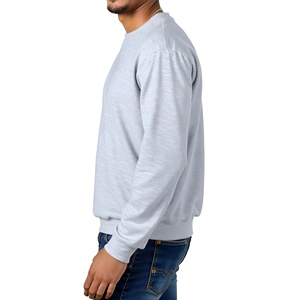 Sweat-shirts surdimensionnés pour hommes de haute qualité, col rond, en molleton de coton, style décontracté streetwear, vente en gros pour l'hiver - Product Image 6