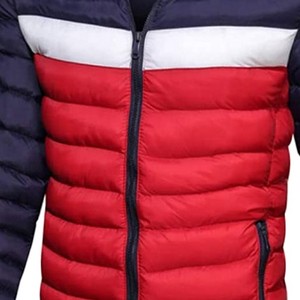 Chaqueta de Lona para Hombre con Cuello Alto, Impermeable, con Capucha, Corte Ajustado, de Alta Calidad, Antiarrugas, Diseño Moderno y a la Moda, Precio Razonable - Product Image 2