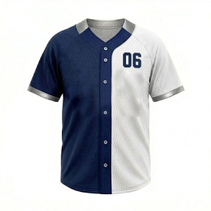 High Quality Training <b>Match</b> Baseball Jerseys Lightweight New Style Best Material Made Baseball Jerseys - Product Image 1