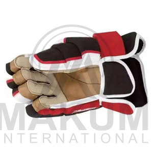 Guantes de Hockey sobre Hielo de Cuero Impermeables, Flexibles y Profesionales, con Cierre de Velcro, Unisex, para Uso en Exteriores - Product Image 3