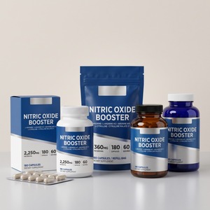 Capsules de supplément d'acides aminés pour booster l'oxyde nitrique, marque privée OEM ODM, 2250 mg, 180 capsules - Product Image 3
