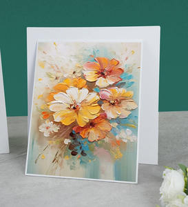 Paneles de Lienzo Preparados con Gesso, 100% Algodón, Tabla de Pintura en Blanco para Uso <span class=keywords><strong>Art</strong></span>ístico con Acrílico, Óleo, Acuarela y Témpera - Product Image 4