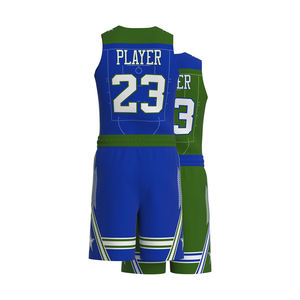 Uniforme de basketball réversible haut de gamme, design double face, vente en gros, usine - Product Image 6