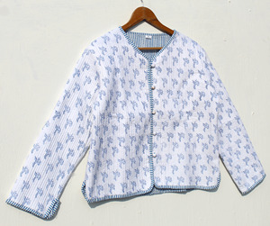 Chaquetas Acolchadas de Patchwork, Chaqueta de Algodón con Estampado Floral, Estilo Bohemio, Chaqueta de Otoño Invierno, Ropa de Calle, Chaqueta Acolchada Reversible Boho - Product Image 3