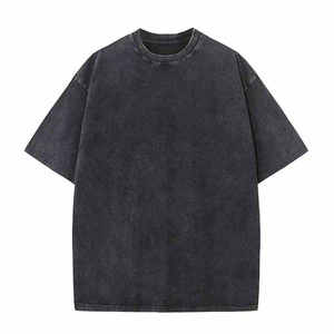 Camiseta de manga corta para hombre con impresión de logotipo totalmente personalizada, camiseta extragrande para hombre, la mejor oferta en línea, precio de fábrica - Product Image 4