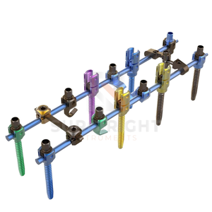 Ensemble d'implants chirurgicaux orthopédiques, nouveau design, ensemble d'instruments pour vis pédiculaires vertébrales, outils de chirurgie osseuse, certifié CE, classe II chirurgicale - Product Image 5
