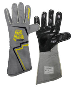 Guantes de Carreras Deportivos Unisex Negros Aprobados por la FIA, Marca Beltenick, con NOMEX, Alta Calidad, Resistentes al Fuego, Antideslizantes, Dedos Completos - Product Image 3