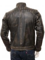 Custom Designed Men's Navy Pure Genuine Leather <b>Jacket</b> Windproof Breathable Reversible Embroidery Fashionable <b>jacket</b> for men - Product Image 2