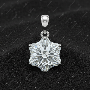 เพชรทรงดอกไม้เจียระไน IGI GIA Certified เกรด DEF VS1 VVS HPHT CVD เพชรสังเคราะห์จากห้องปฏิบัติการ ขายส่งเครื่องประดับ - Product Image 2