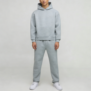 Sudadera con capucha deportiva personalizada para mujer, con hombros caídos, de forro polar grueso y pesado, de poliéster de secado rápido - Product Image 3