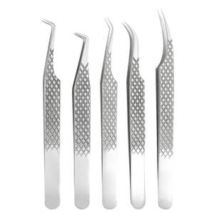 Pinzas Profesionales para Pestañas, para una Aplicación Precisa y Fácil, Pinzas para Maquillaje - Product Image 1