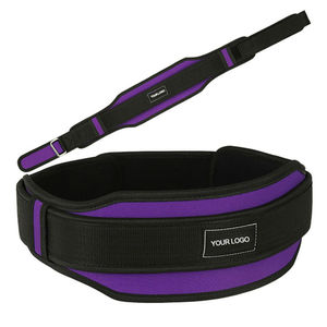 Cinturón de Gimnasio Plegable, Ajustable, Transpirable, de Neopreno, con Logotipo Personalizado, Protección Profesional, Portátil, Resistente, para Entrenamiento de Levantamiento de Pesas - Product Image 3