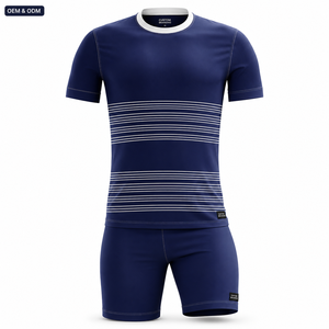 Camiseta de Fútbol de Alta Calidad con Estampado Digital, Transpirable, de Secado Rápido, Tela de 220g, Uniforme Deportivo para Fútbol, Personalizable para Clubes Unisex - Product Image 1