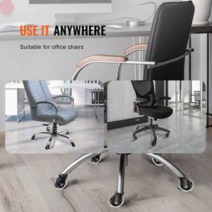 Heavy Duty 5 3 pollici sedia da ufficio ruote 130 Lbs capacità di carico universale adatto per la maggior parte delle sedie mobili ruote di ricambio per - Product Image 6