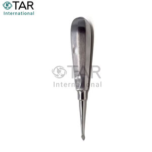 Élévateur dentaire à pointe spatulée ELE 0063 pour extraction de racine molaire, instrument chirurgical en acier inoxydable à manche creux pour implant médical - Product Image 5