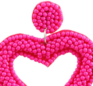 Boucles d'oreilles pendantes unisexes faites à la main, brodées de perles multicolores, style classique, taille personnalisée, bijoux de mode indiens - Product Image 5