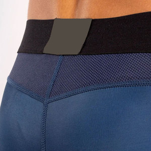 Leggings de compression pour homme, longueur intégrale, imprimé géométrique, spandex, nylon, taille élastique, pantalon de compression - Product Image 5