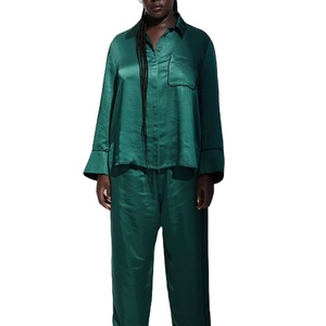 Culottes sexy respirantes sans couture à taille mi-haute pour femmes avec logo personnalisé, pyjamas à manches longues en coton 100% avec nœud décoratif - Product Image 1