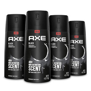 Déodorant en spray corporel AXE pour homme, protection anti-odeurs 48h, 4 onces, parfum Poire Glacée et Bois de Cèdre, sans aluminium, lot de 4 - Product Image 5
