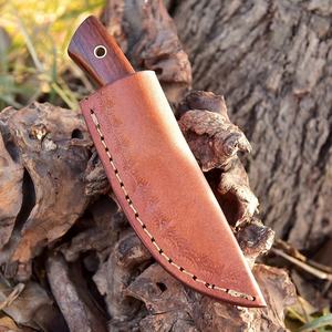 Cuchillo de Caza de Hoja Fija de Acero con Alto Contenido de Carbono, Punta Caída, Mango de Hueso, Grado Industrial, Herramienta para Camping al Aire Libre, Alta Durabilidad, 3 Años de Garantía - Product Image 4