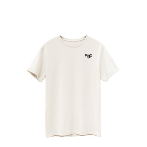 Camiseta de Algodón Personalizada OEM ODM al por Mayor, Cuello Redondo, Manga Corta, Unisex, Fabricante de Ropa en Blanco, Proveedor de Fábrica - Product Image 1