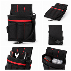 Heavy Duty Waist <b>Tool</b> <b>Bag</b> with Multiple Pockets Adjustable Strap for Window Tint PPF Auto Repair DIY Hand <b>Tools</b> Organizer Pouch! - Product Image 2