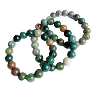 <b>Bracelet</b> Indian Fancy jasper Stone Crystal <b>Bracelet</b> Natural Gemstone Fashion Jewelry Men and Women Gift Energy Meditation - Product Image 1