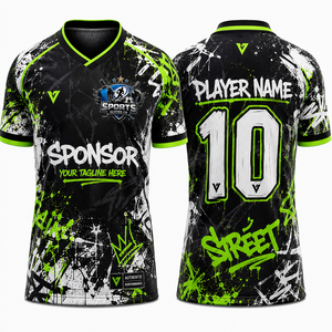 Nueva Camiseta de Fútbol de Alto Rendimiento, Tejido Infinito de Poliéster Suave, Absorbe la Humedad, Lista para el Partido, Comodidad Garantizada - Product Image 1