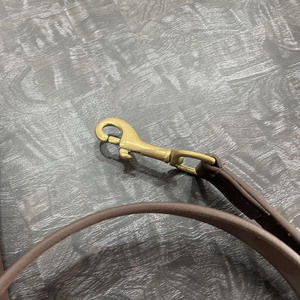 Best Quality Handmade Indian Leather Polo Dog Collar Leash Set Luxury Soft Design Solid Brass Hardware Durable Ribbons - Product Image 4