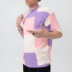 เสื้อยืดโอเวอร์ไซส์ผู้ชายผ้าฝ้าย 100% หนา 260 กรัม พิมพ์ลาย DTG สไตล์สตรีทแฟชั่น ลุคซักยืด เสื้อเปล่า - Product Image 5