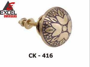 Poignée de porte en laiton de qualité supérieure, design boule, pour installations de portes standard, prix de gros - Product Image 3