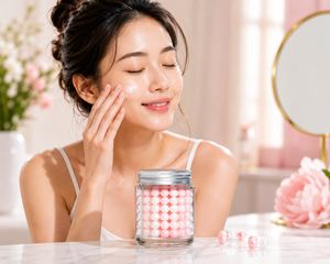 3D Boba Capsule Brightening Vitamin C Face Cream in JAR for Day Use-Private Label Manufacturer - Product Image 4