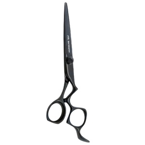 Noir 5.75 pouces forgé japonais acier cisaillement cheveux coupe ciseaux cisailles Kit professionnel coiffure beauté Instruments - Product Image 1