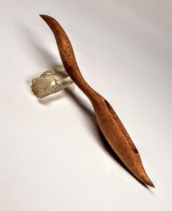 Cuchara de Té de Madera Sostenible Hecha a Mano, Cuchara para Café, Té y Azúcar, Utensilio de Cocina Ecológico - Product Image 1