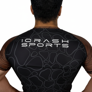 Fabricante de Camisetas de Compresión con Logotipo Personalizado para BJJ, Manga Corta, Ropa Deportiva Transpirable, Rush Guards - Product Image 6