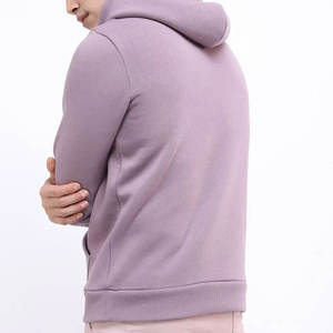 Best Selling Summer Men's Hoodie Basic Cotton Casual Wear Quick Dry Pullover Hoodies for Sale - Product Image 3