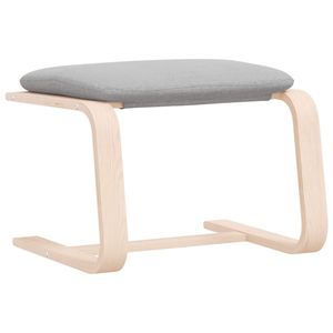 ที่วางเท้าสีเทาอ่อนเก้าอี้มีสไตล์ & ออตโตมันเพื่อความสะดวกสบายและการตกแต่ง - Product Image 6