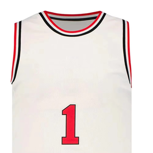 Camisetas de Baloncesto Personalizadas con Impresión y Logotipo, Transpirables, Hechas de Poliéster, Tela de Malla 2026, Número y Colores Sublimados - Product Image 6