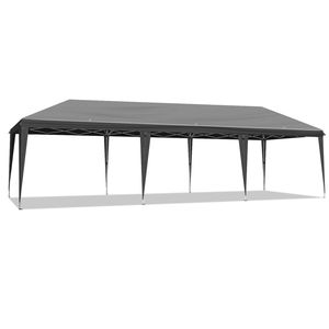 Tenda Pop-up 10x30ft Grigio Scuro, Gazebo Portatile Istantaneo per Eventi, Feste, Matrimoni, Compleanni e Lauree - Product Image 2