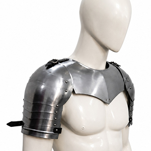 Armadura Medieval de Acero Suave para Hombros, Hombreras Hechas a Mano, Protectores de Hombros de Caballero, Disfraz Gótico de Cosplay, Armadura Histórica del Renacimiento - Product Image 2