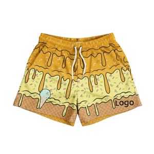 Shorts de sport respirants double couche en polyester 100% pour homme, personnalisables par sublimation, pour le basketball et le football - Product Image 6